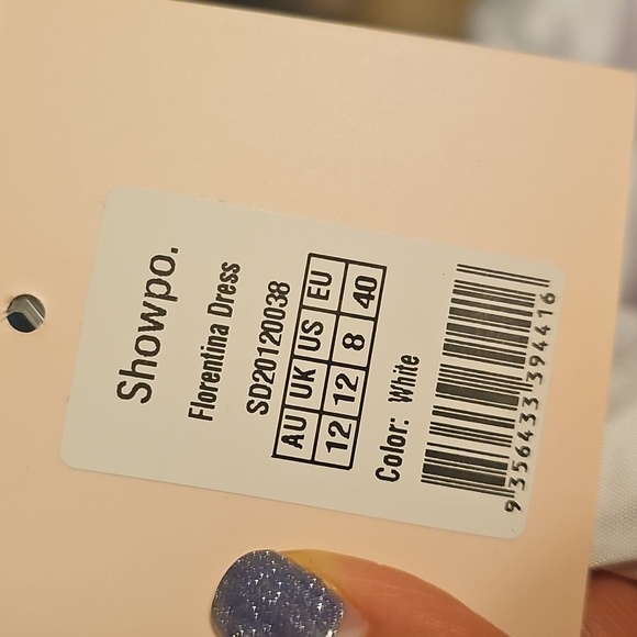 NWT Showpo Florentina Twist Front Open The Back Midi Dress White satin - Picture 7 of 10